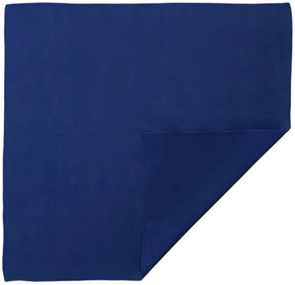 12 ct 100% Cotton Solid Color Bandana - By Pack