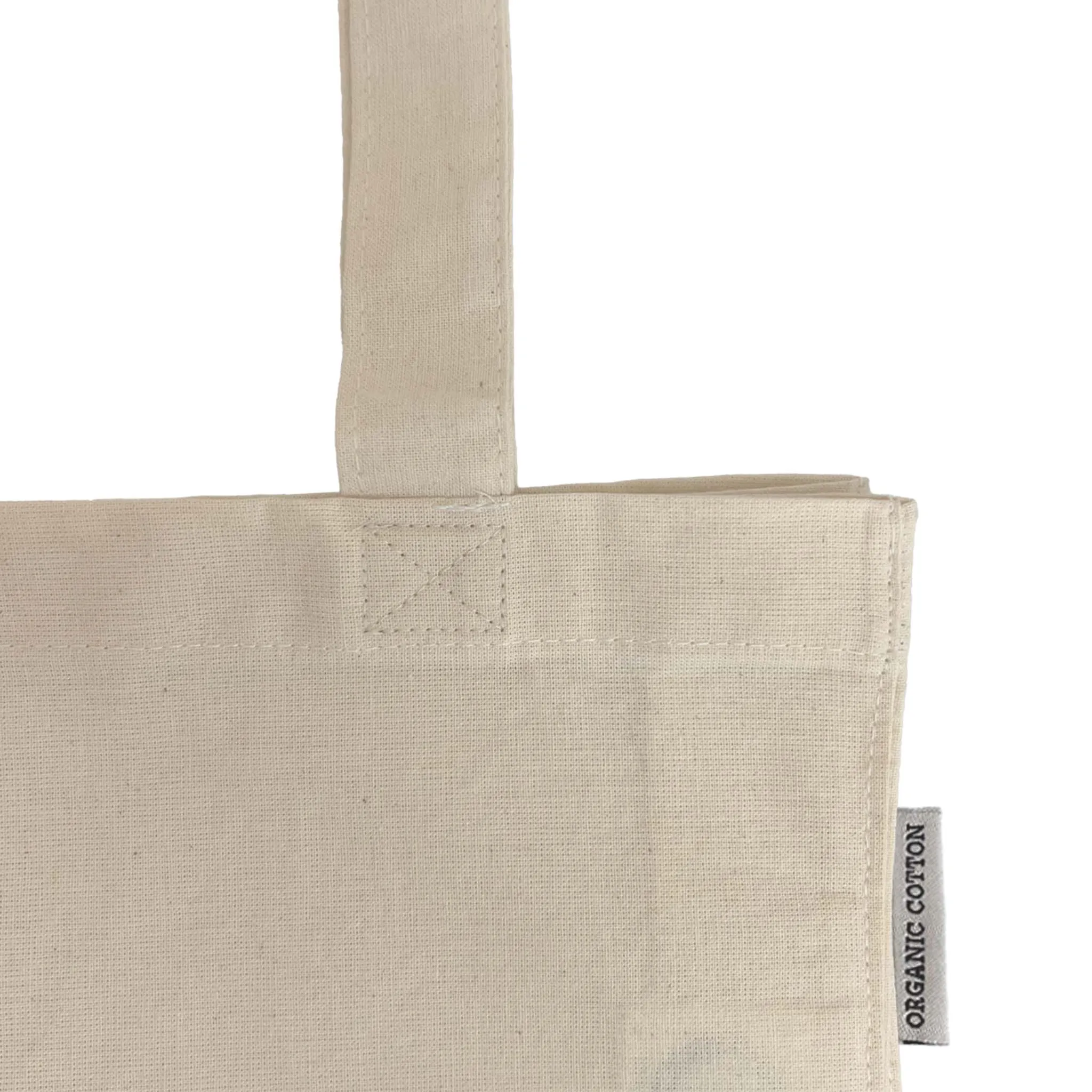 288 ct Cotton Book Bags with Full Gusset / Small Tote Bag - By Case