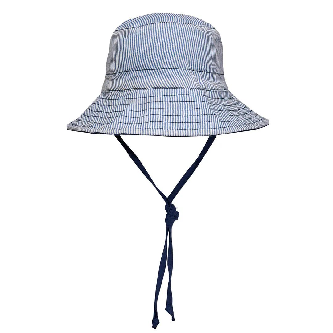 BEDHEAD EXPLORER REVERSIBLE CLASSIC BUCKET HAT CHARLIE/INDIGO