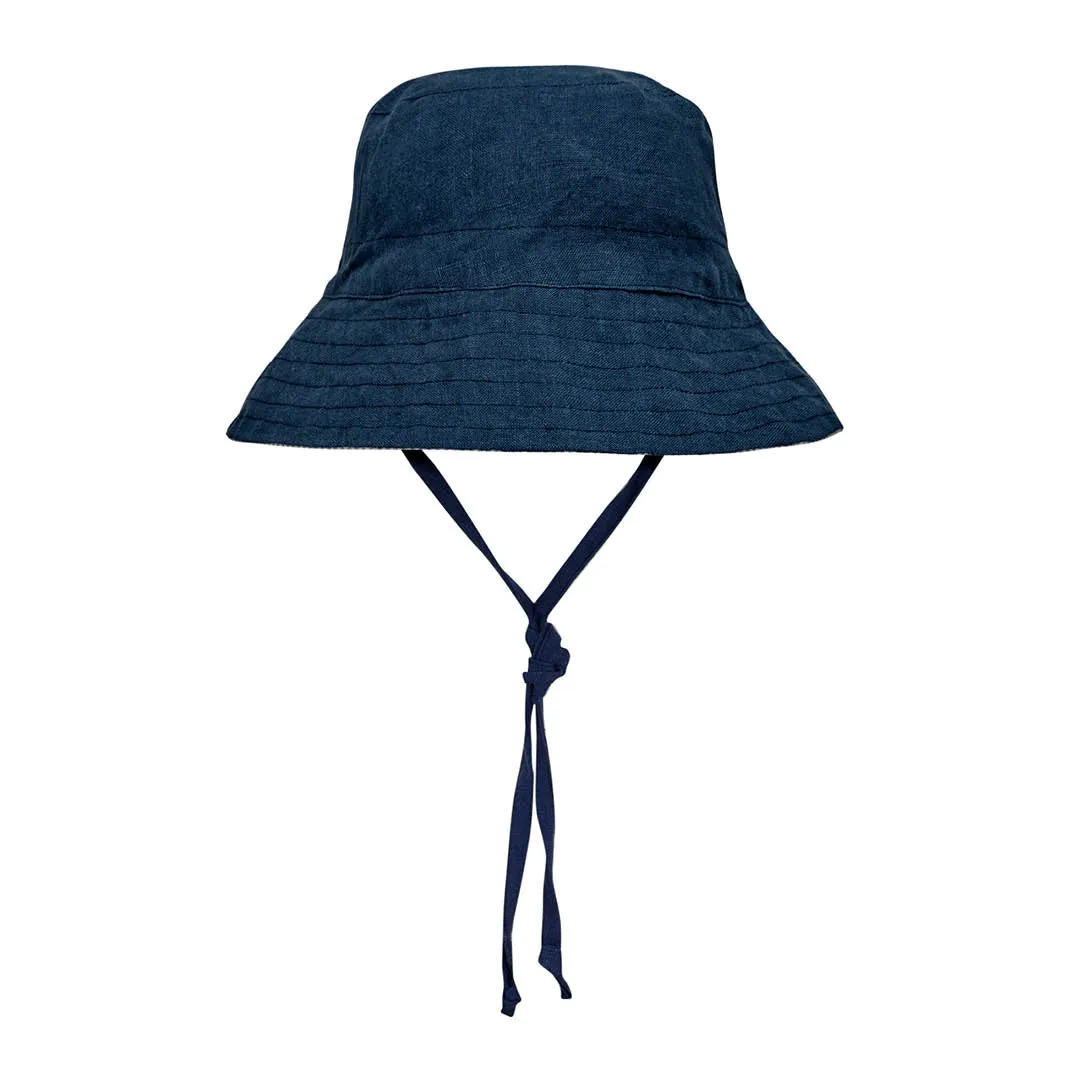 BEDHEAD EXPLORER REVERSIBLE CLASSIC BUCKET HAT CHARLIE/INDIGO