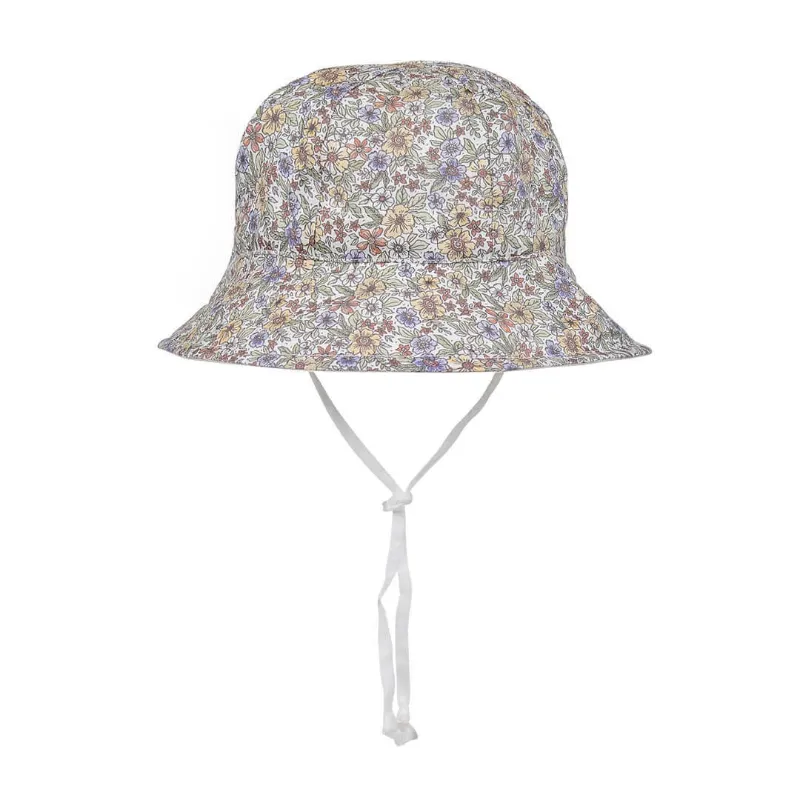 Bedhead Girls Reversible Sun Hat - Wanderer Winnie Blanc