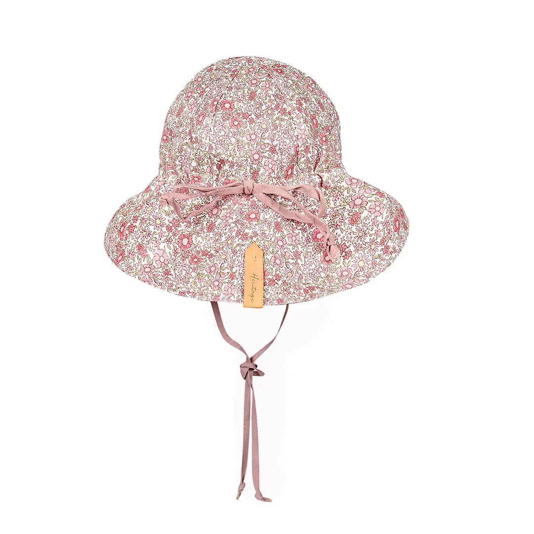 BEDHEAD WANDERER REVERSIBLE PANELLED BUCKET HAT- RAMBLE/ROSA