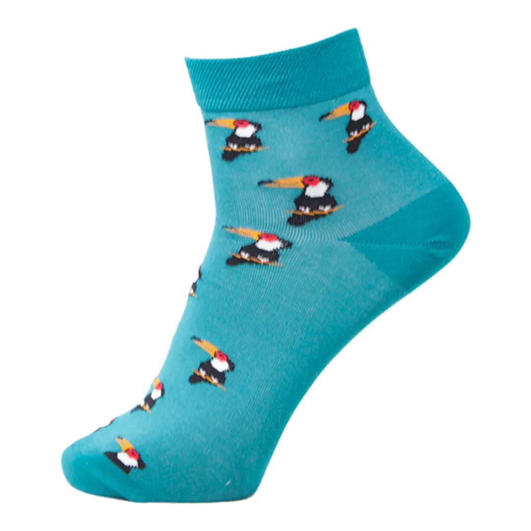 Bird Flock - Ankle Socks Bamboo Socks