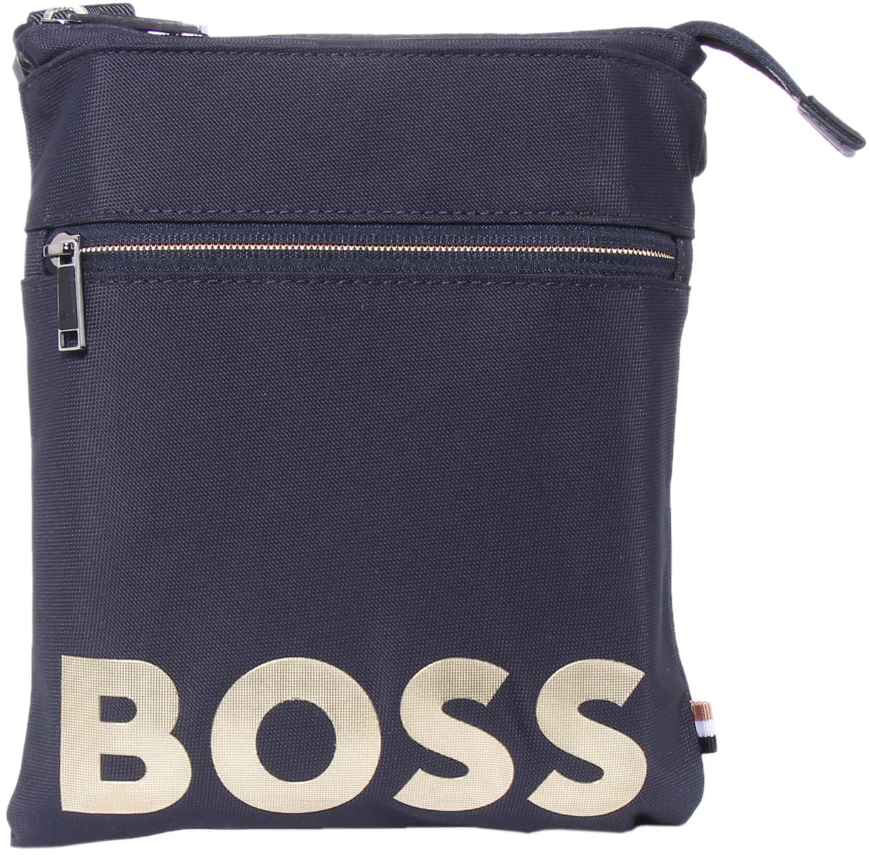 Boss Catch S Zip In Navy For Men