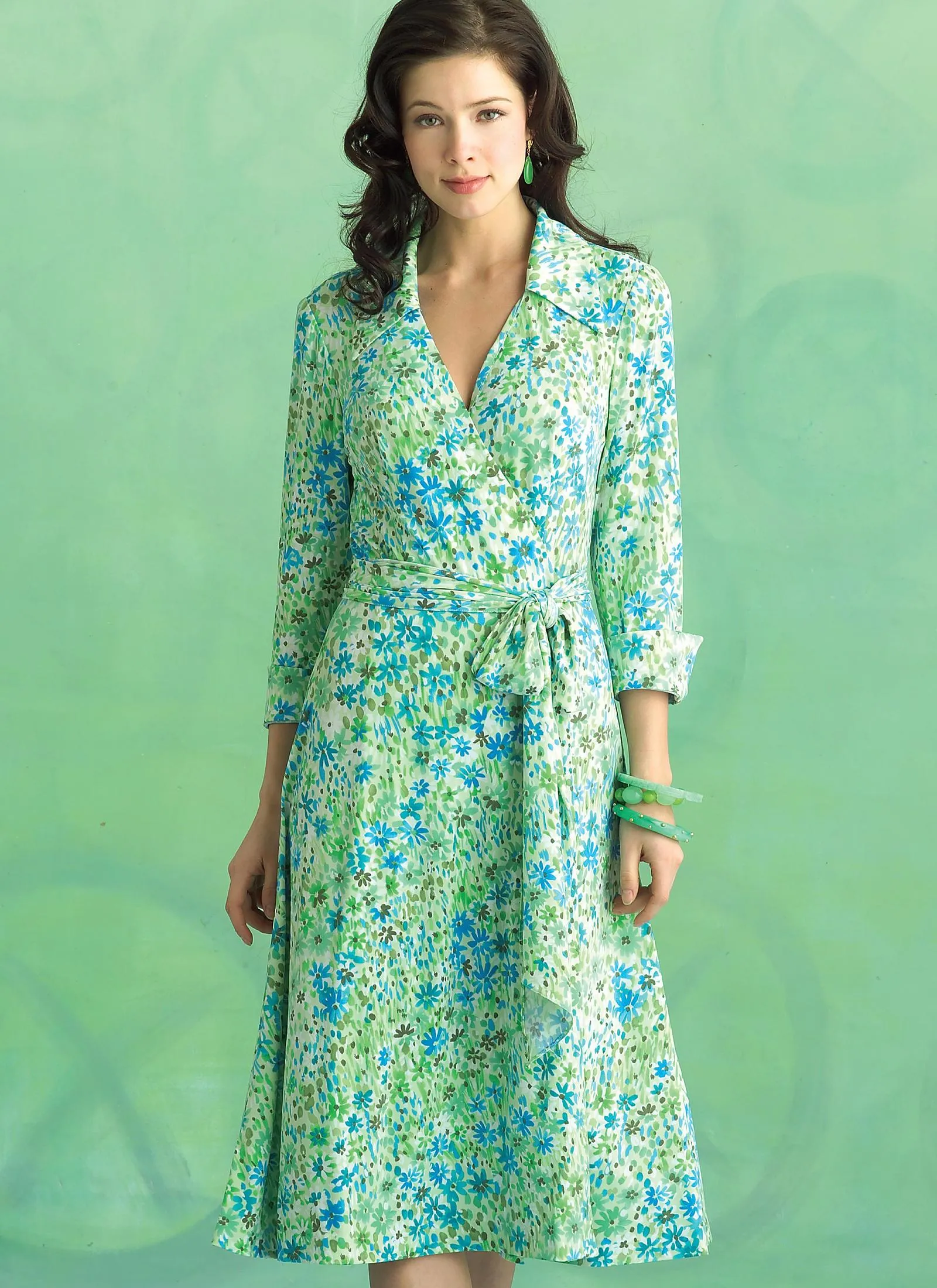 Butterick Pattern B5030 Misses' Dress, Belt and Sash