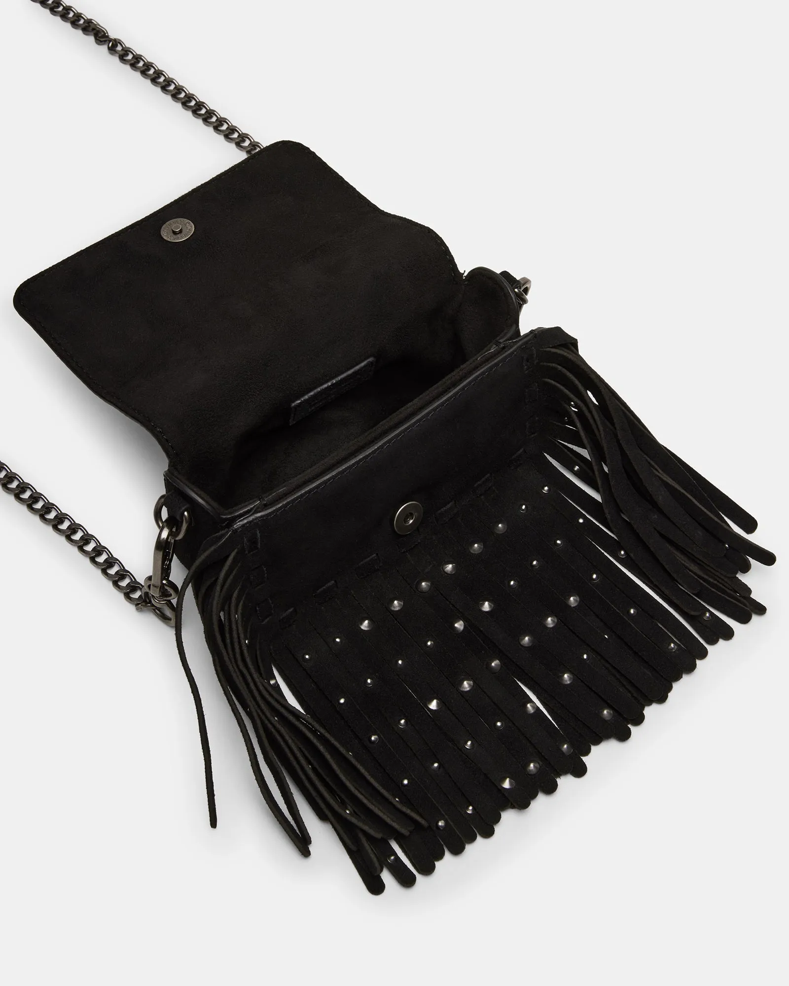 CASSIDY BAG BLACK SUEDE