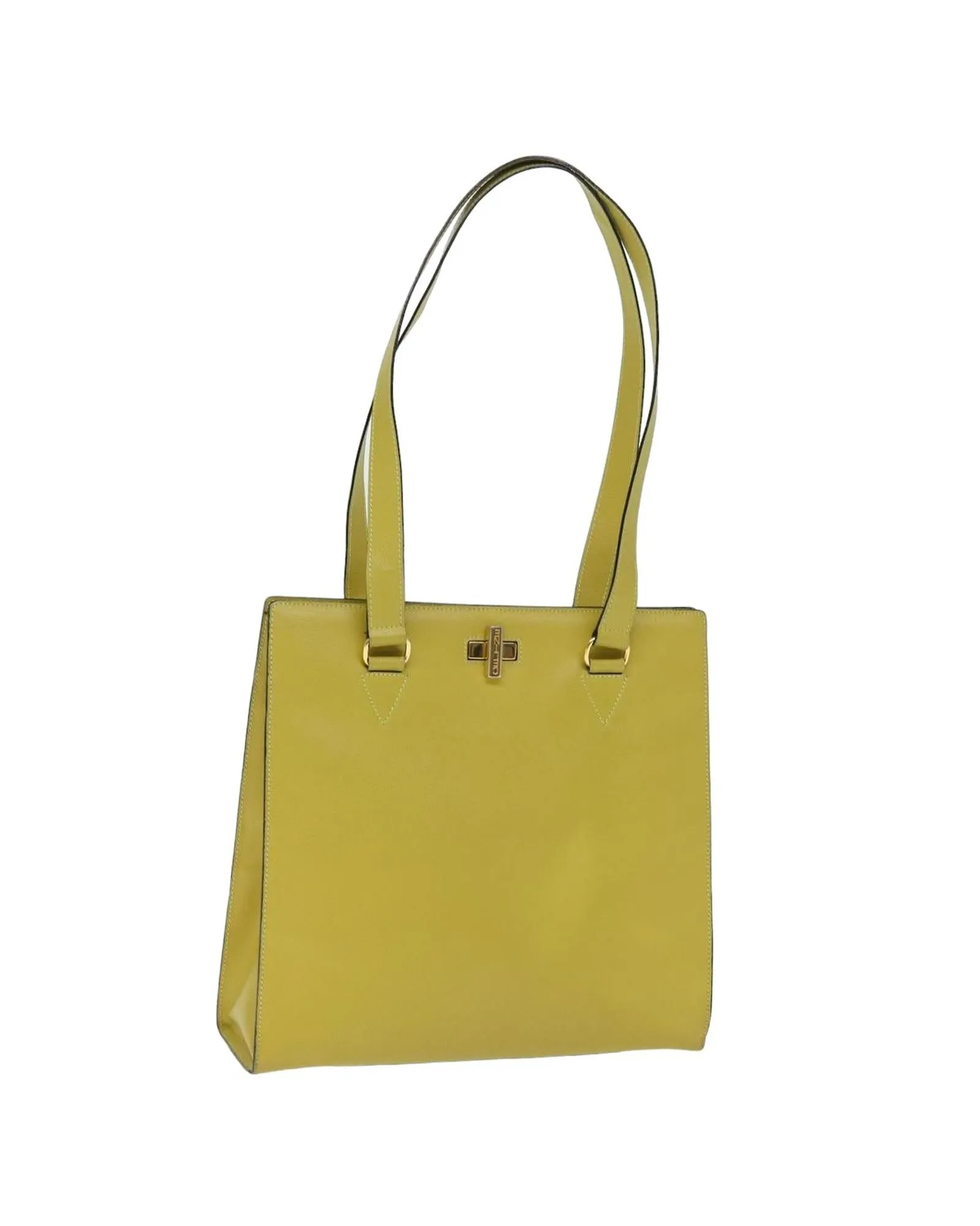 CELINE Trio Bag in Yellow Leather