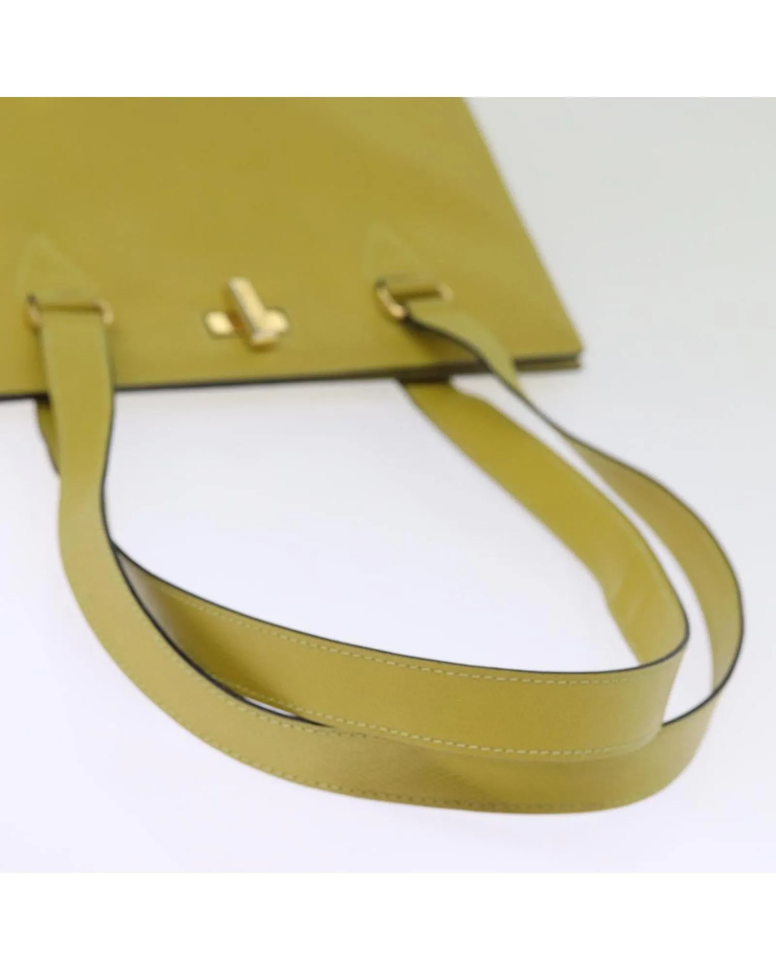 CELINE Trio Bag in Yellow Leather