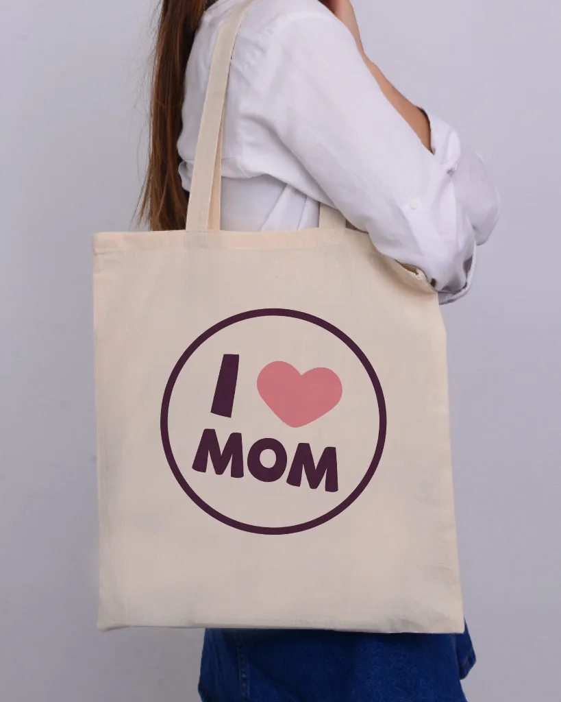 Circular Love Customizable Tote Bag - Mother's Tote Bags