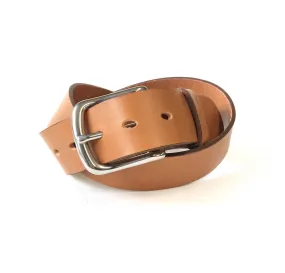 Classic Leather Belt  1 1/2"