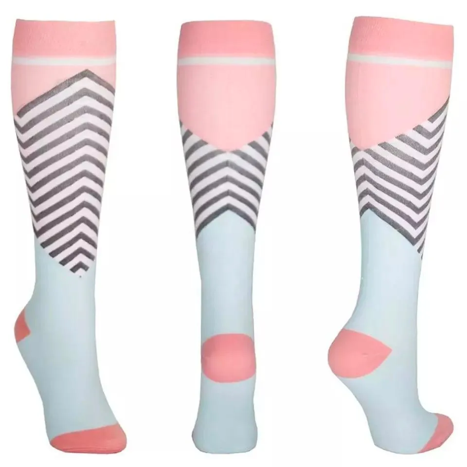 Contemporary Art Knee High Socks