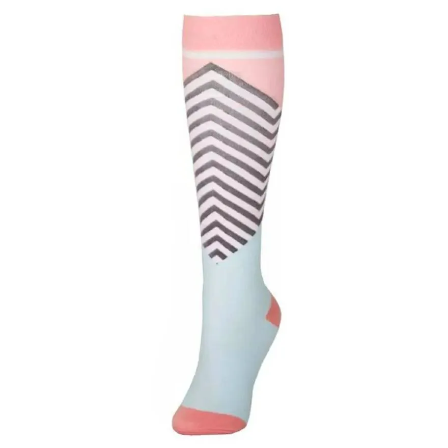 Contemporary Art Knee High Socks