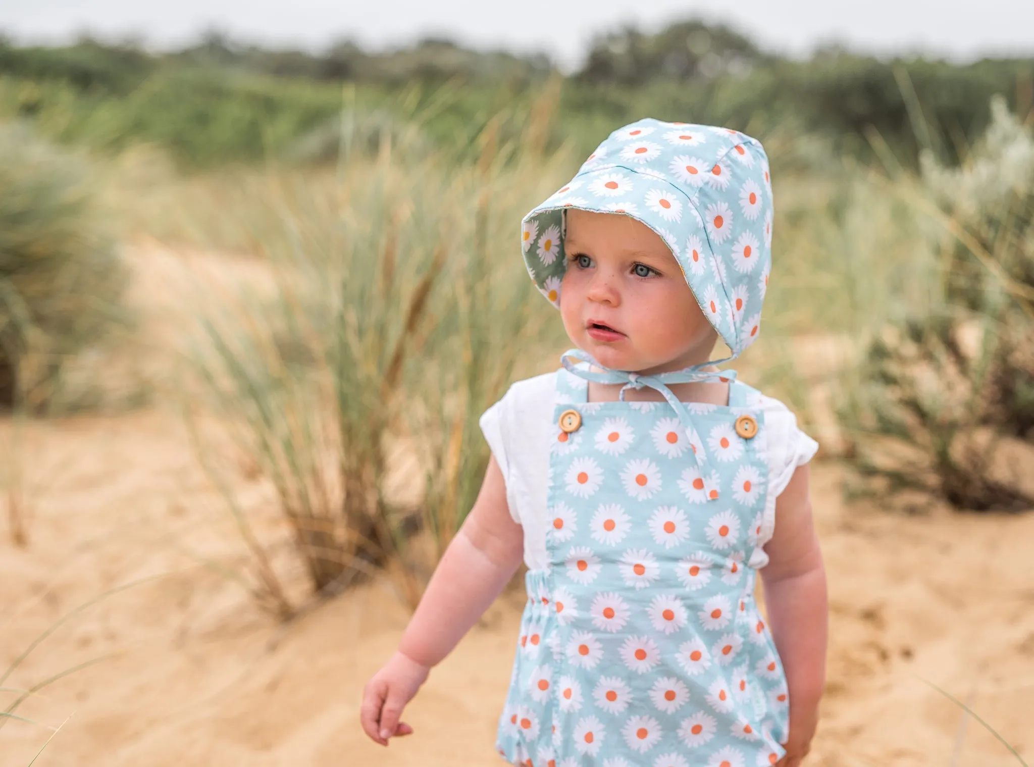 Daisy Reversible Bonnet