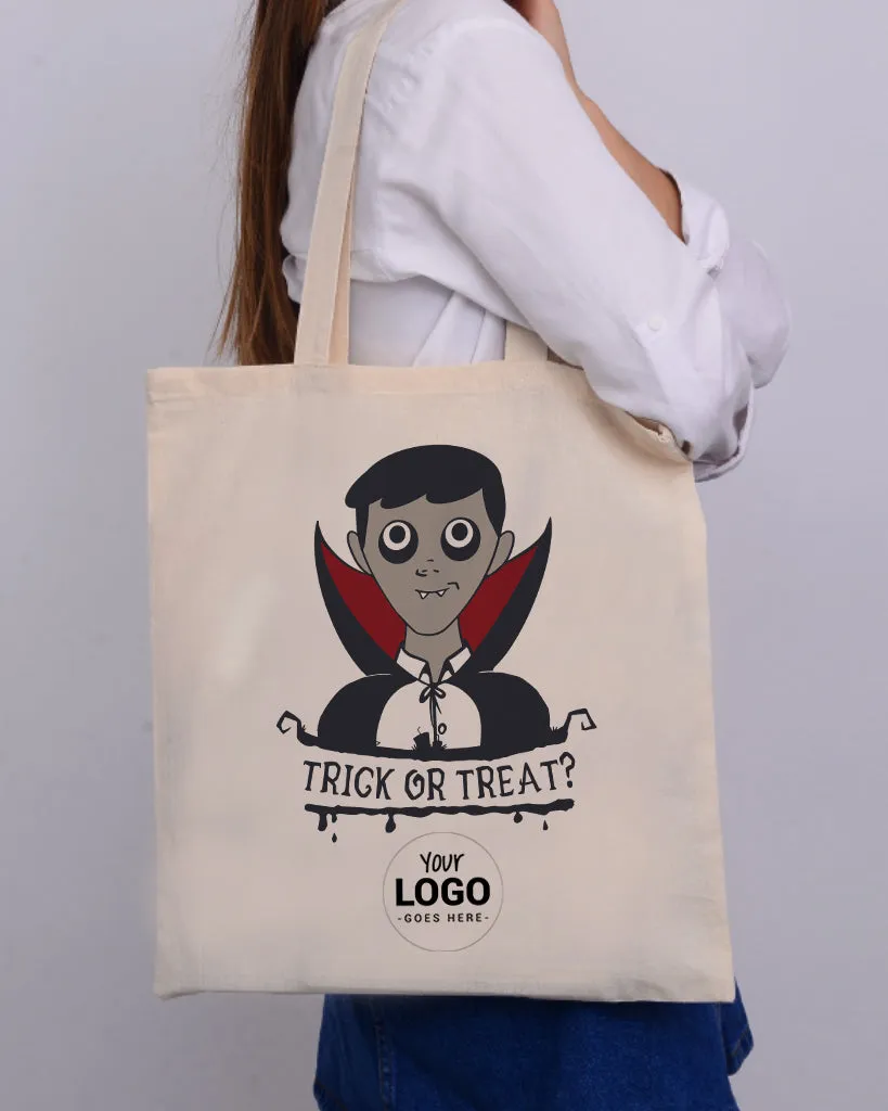 Dracula Trick or Treat? - Halloween Tote Bags