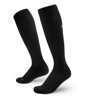 Everyday Merino Knee High Compression Socks Black