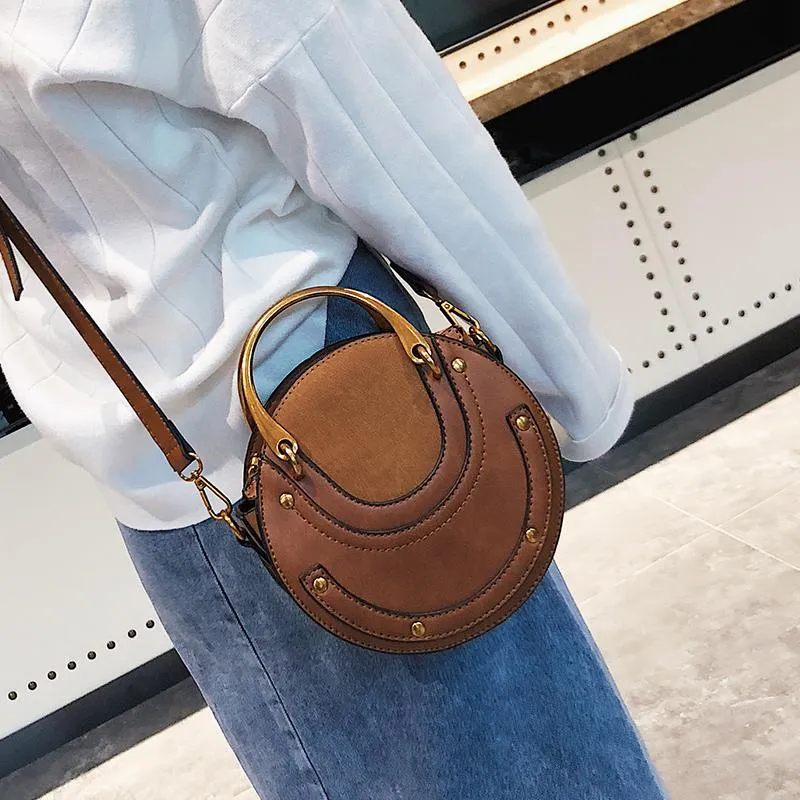 Fashion Round Handbag Shoulder Bag