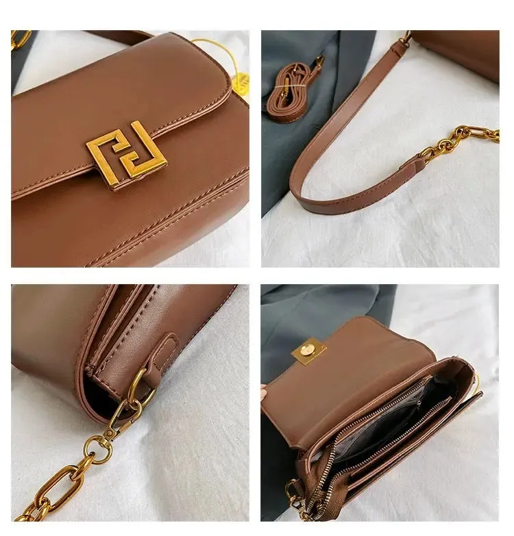 FENDI Leather Crossbody Bag 267