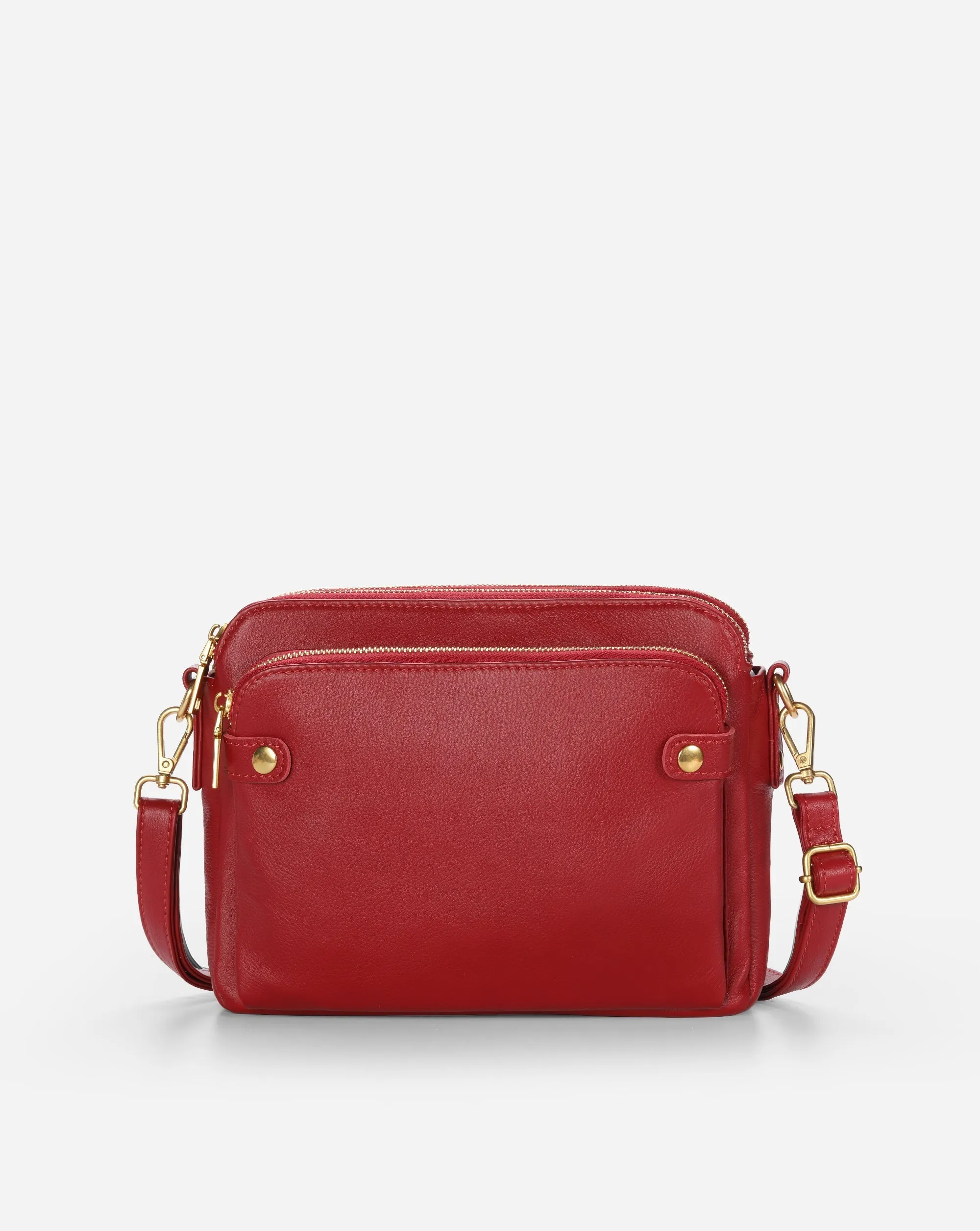 Flora™ | Crossbody Luxury Leather Shoulder Bag 2.1L