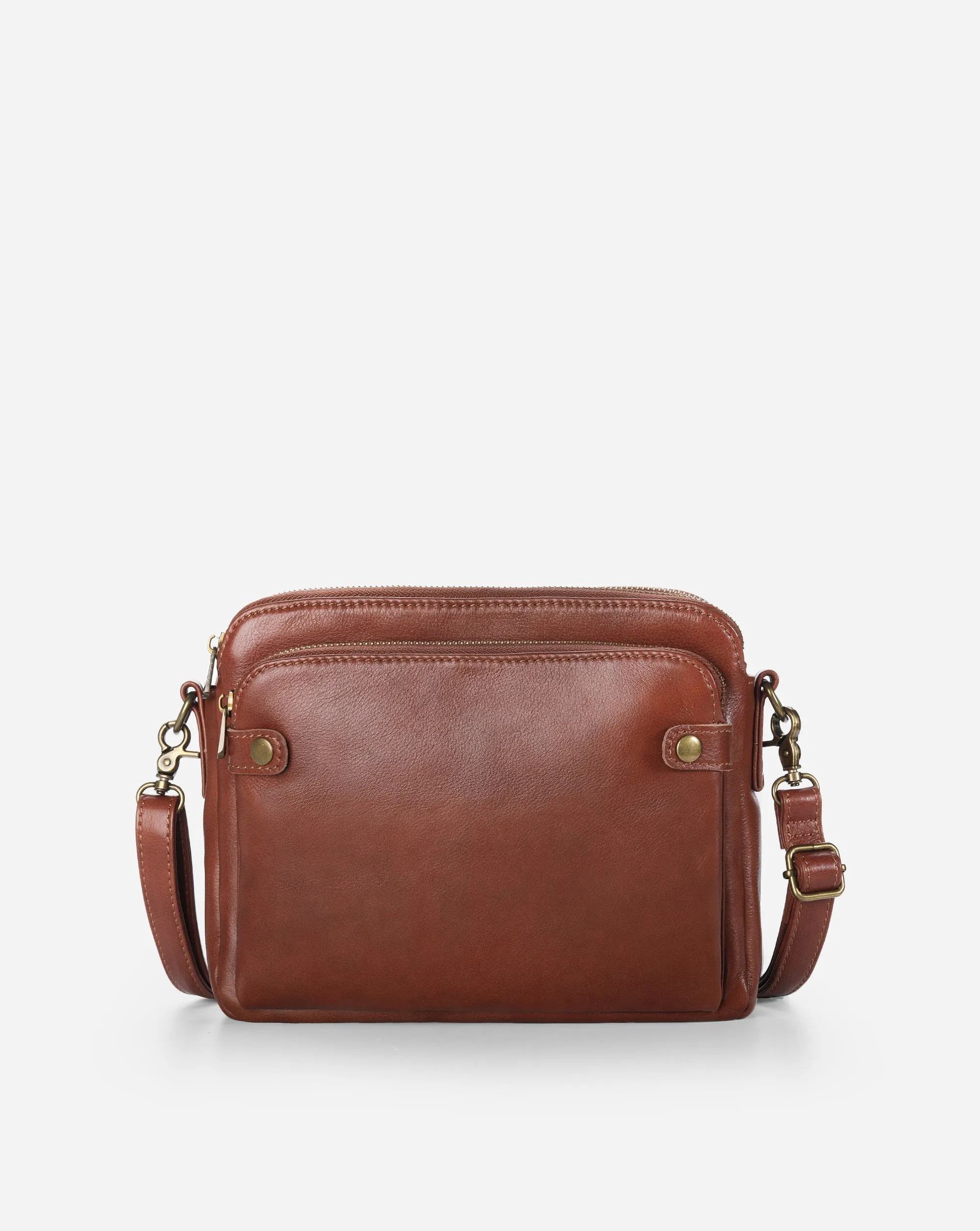 Flora™ | Crossbody Luxury Leather Shoulder Bag 2.1L