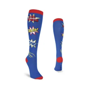 GIRL POWER KNEE HIGH SOCKS-WOMEN'S