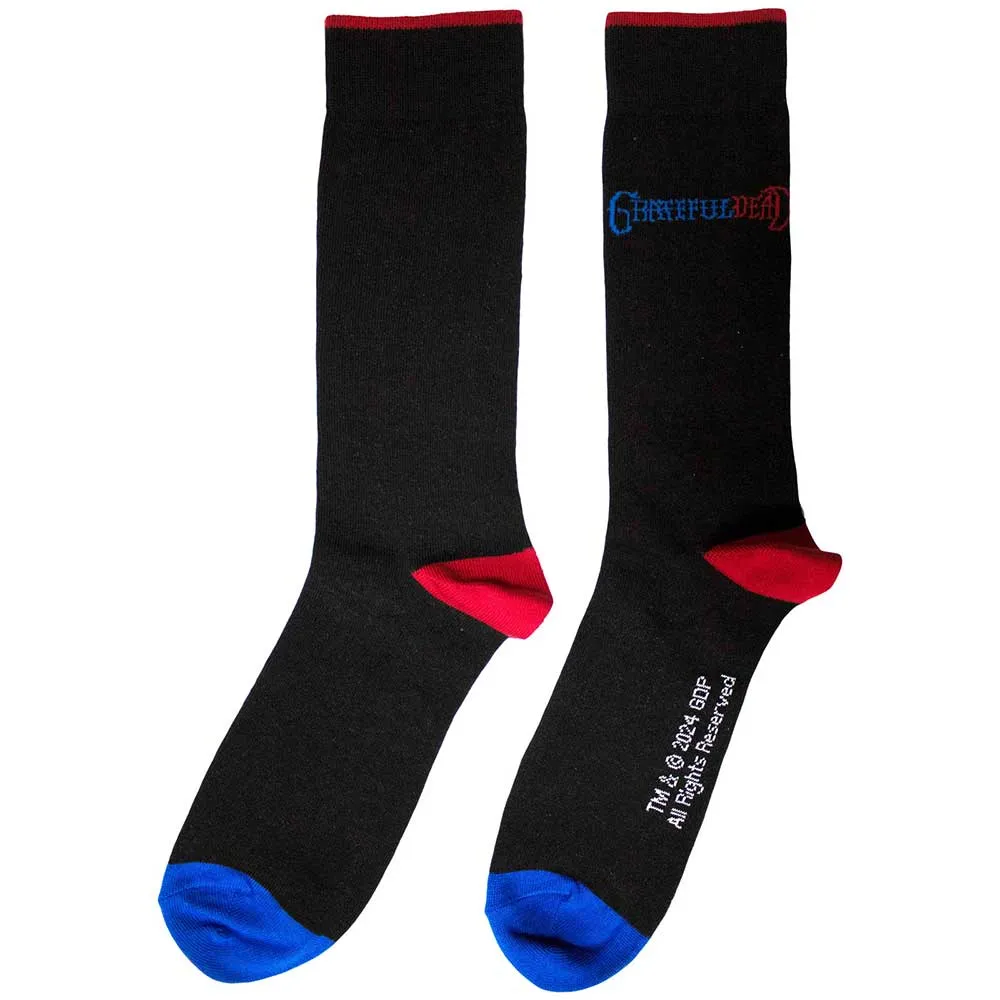 Grateful Dead Unisex Ankle Socks: Logo (UK Size 6 - 11)