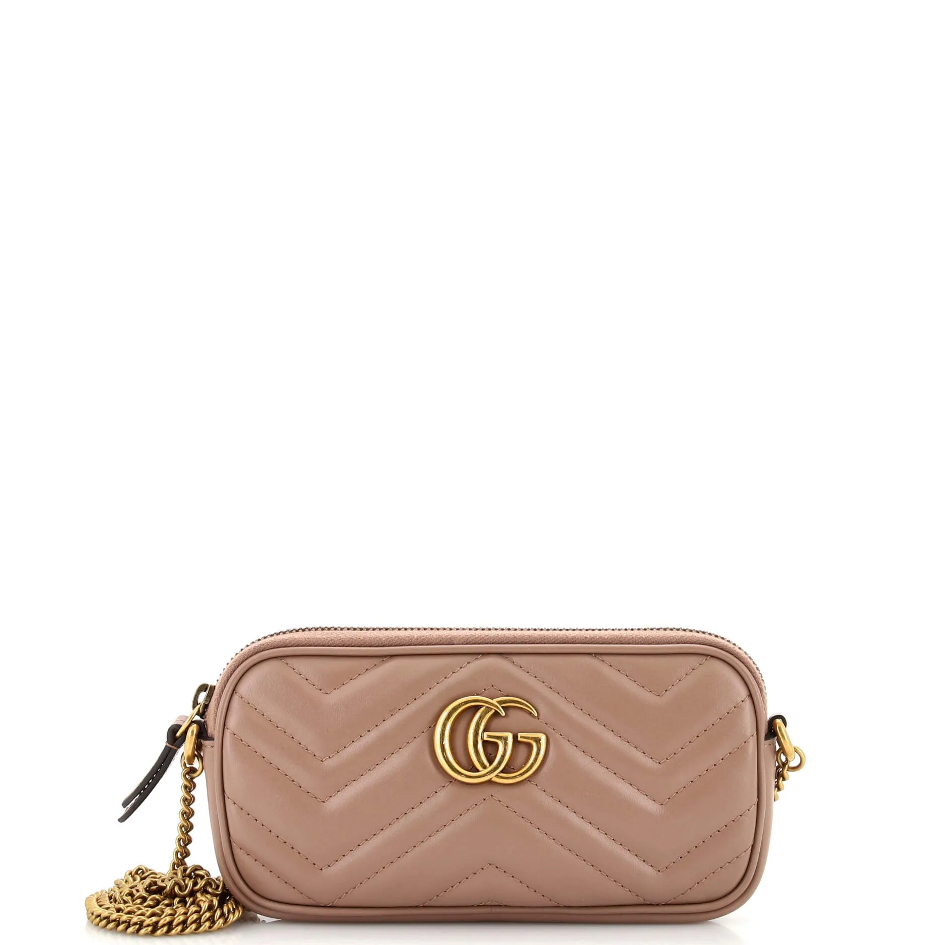 Gucci Gg Marmont Chain Crossbody Bag