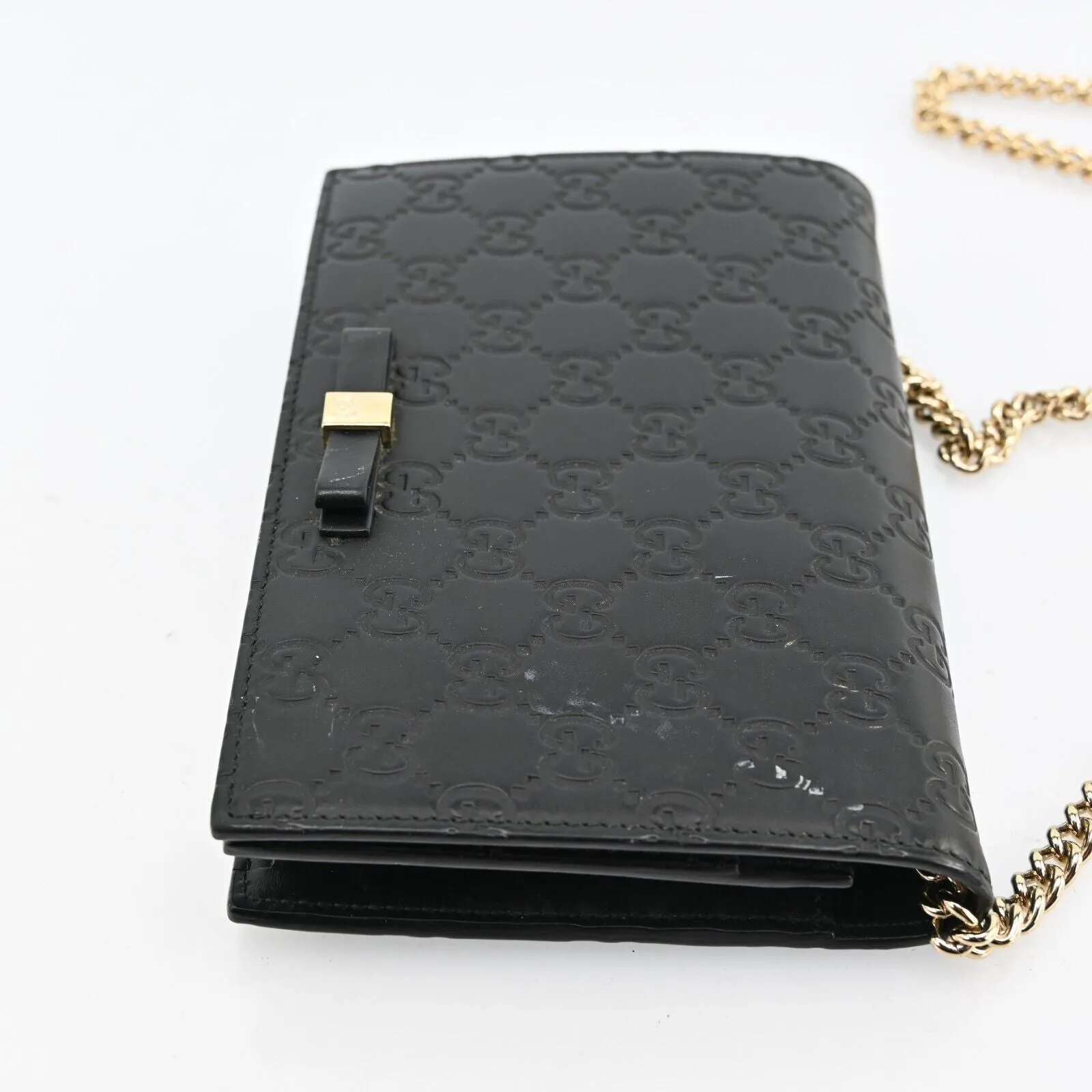 Gucci Gussisima Signature Bow On Wallet