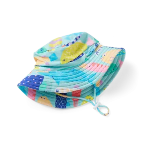 HALCYON NIGHTS SWIM BUCKET HAT RAINBOW REEF