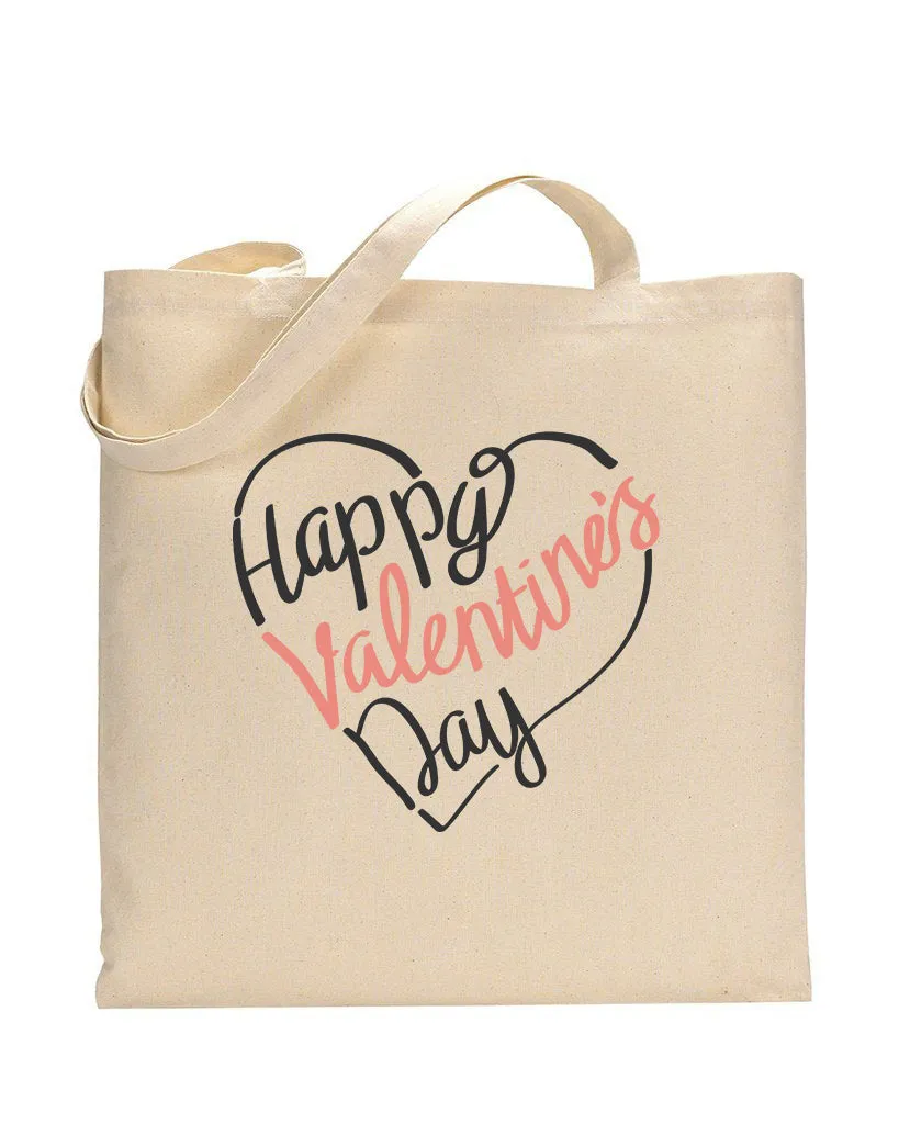 Happy Valentine's Day Love - Valentine's Tote Bag