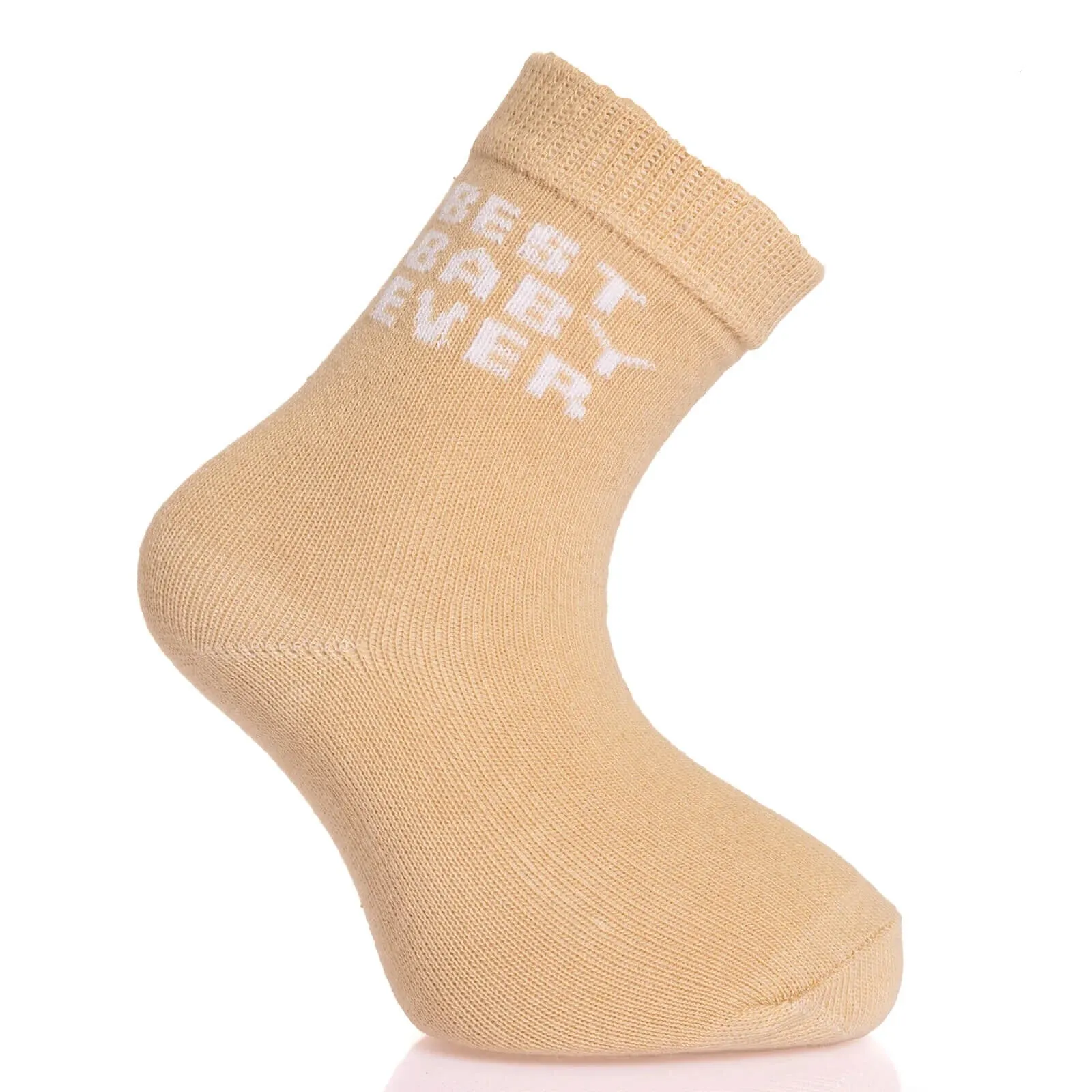 HelloBaby Pack of 5 Socks - Beige