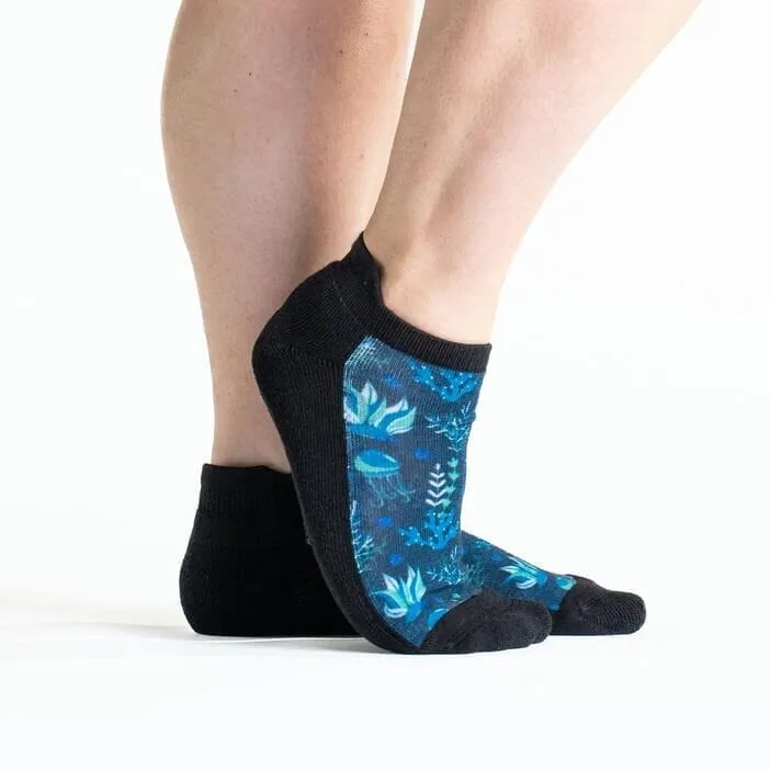 Jellyfish Blues Ankle Socks