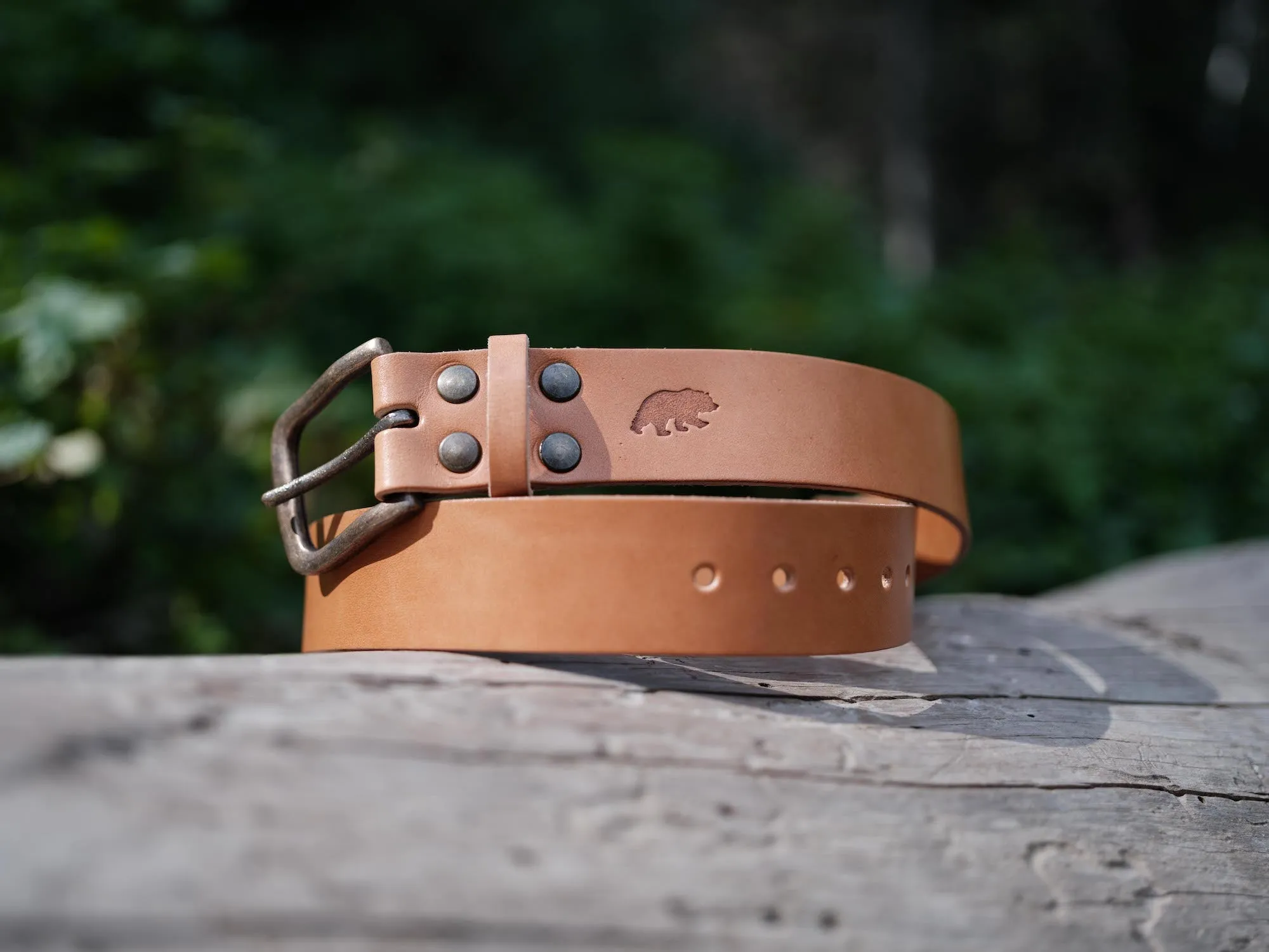 Kodiak Leather Belt