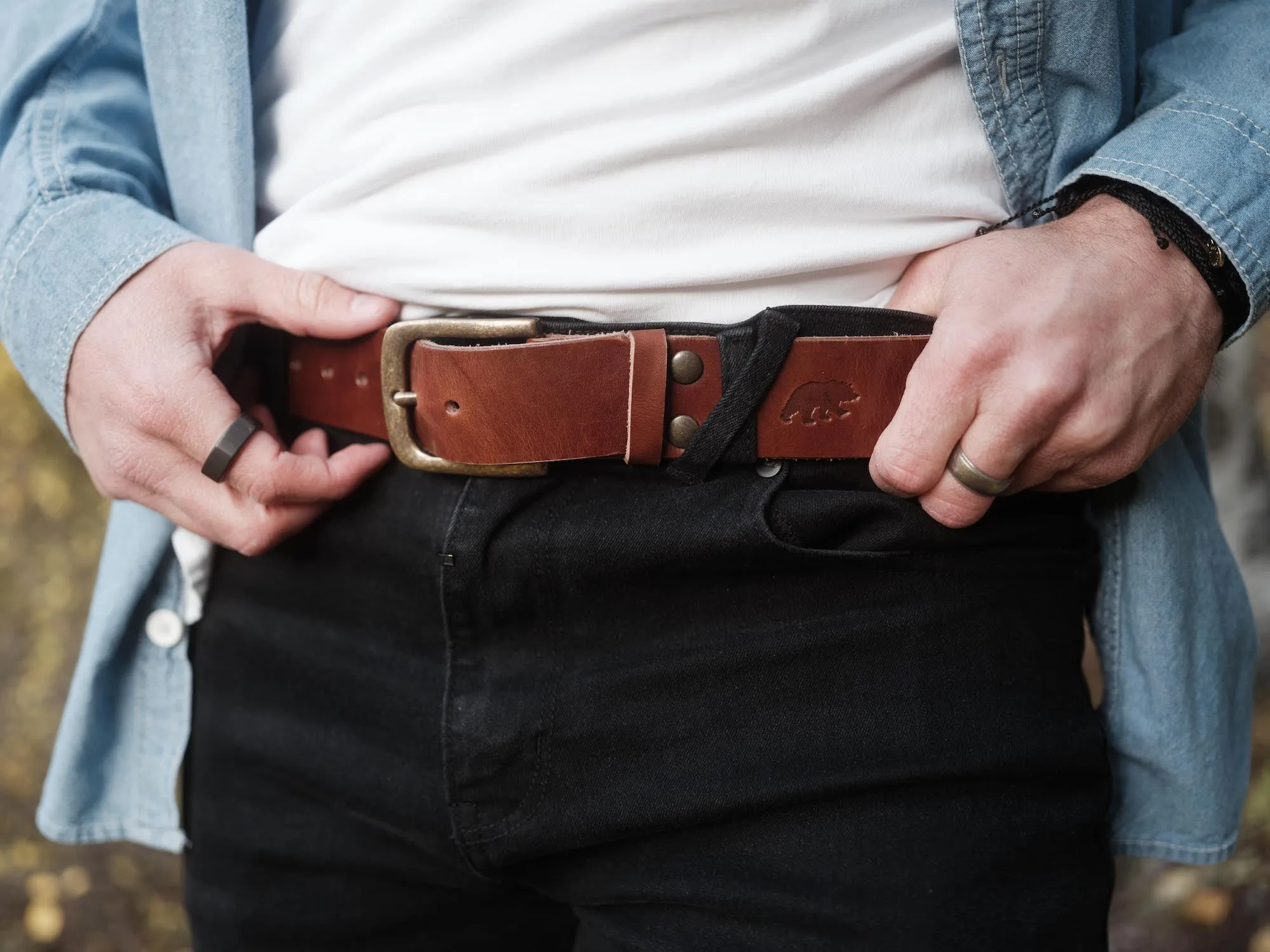 Kodiak Leather Belt