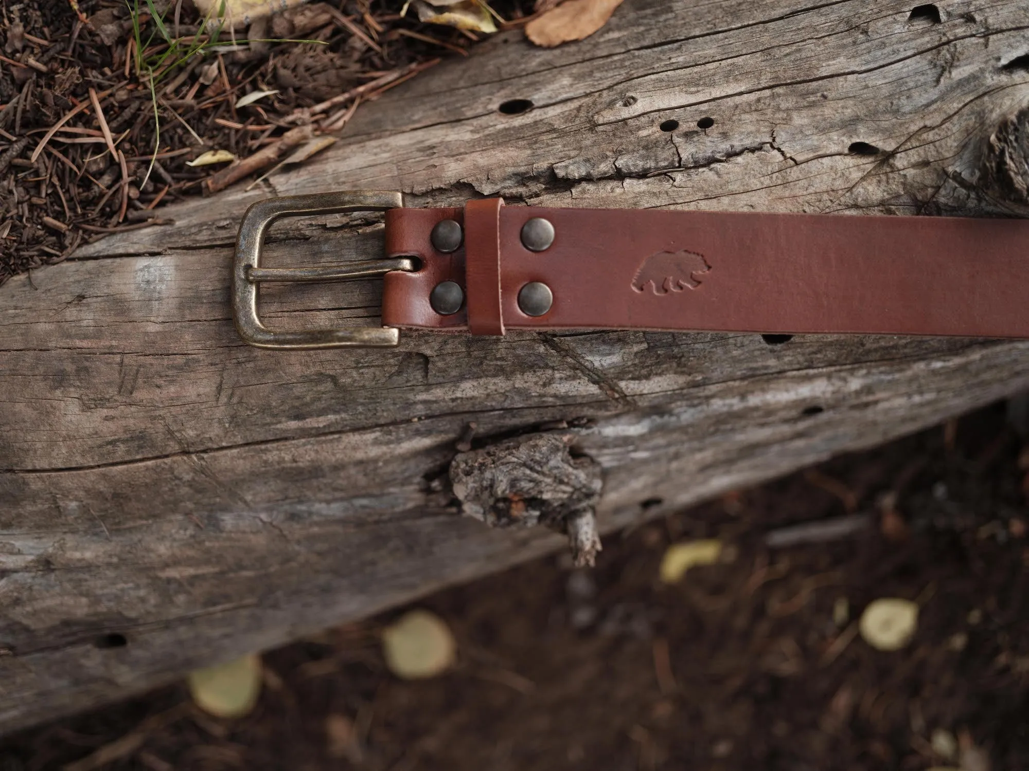 Kodiak Leather Belt