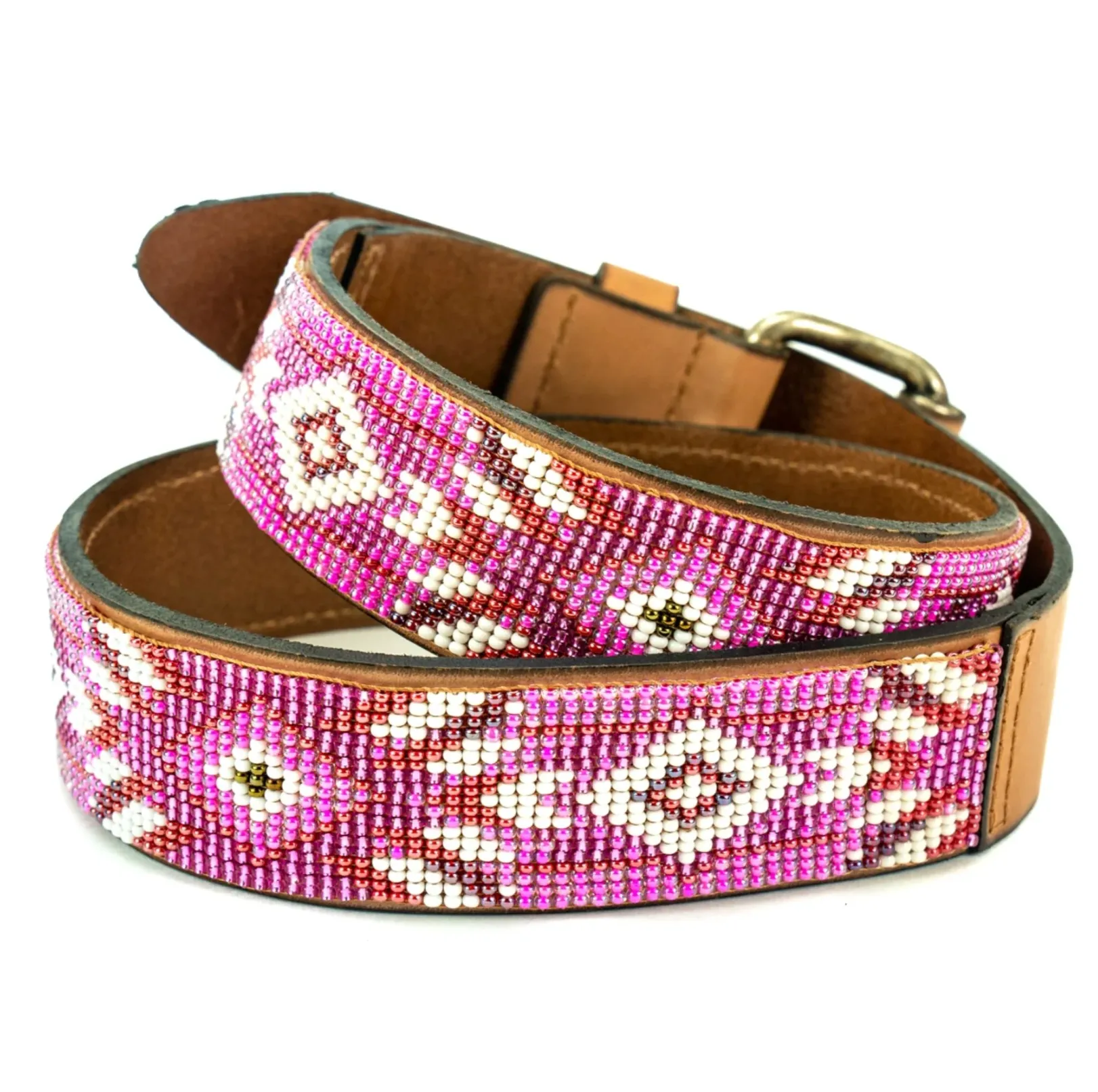 Leather Beaded Belts