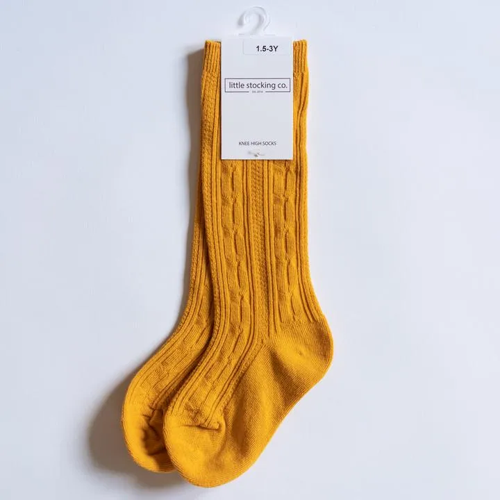 Little Stocking Co Knee High Socks - Marigold