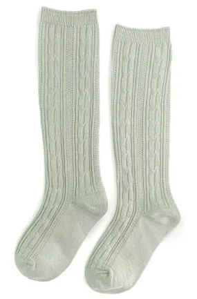 Little Stocking Co Knee High Socks - Sage