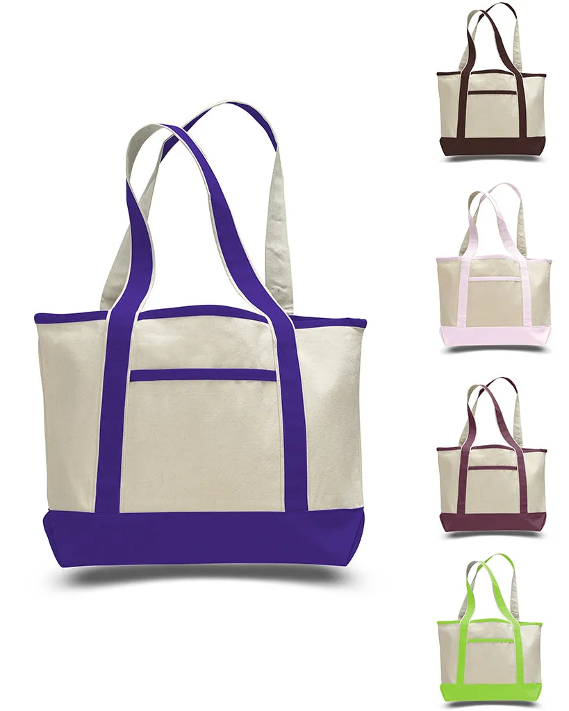 Medium Size Heavy Canvas Deluxe Tote Bag - Alternative Colors