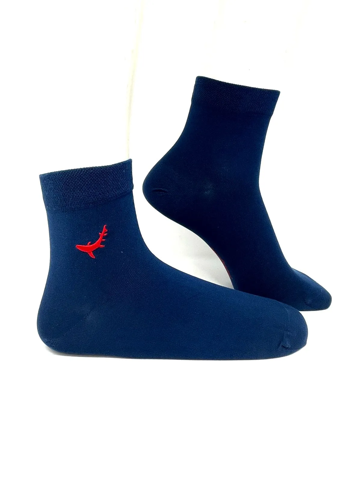 Men's ankle solids- Navy Blue