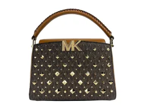 Michael Kors Karlie Small Studded Crossbody Bag Purse