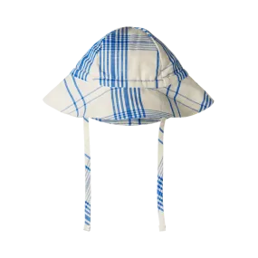 NATURE BABY LINEN SUNHAT CLYDE CHECK