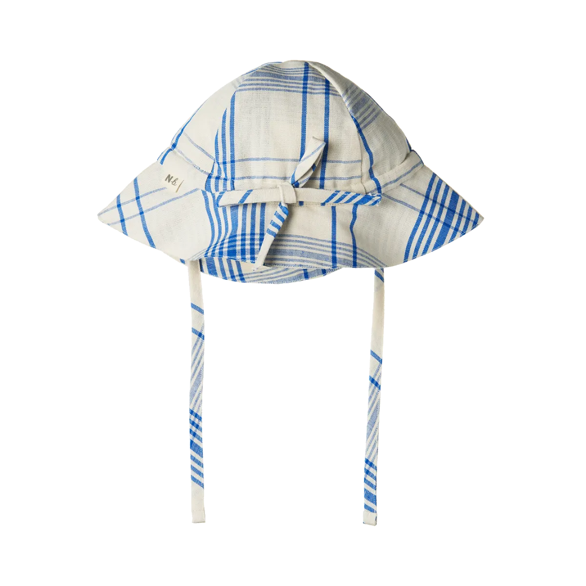 NATURE BABY LINEN SUNHAT CLYDE CHECK