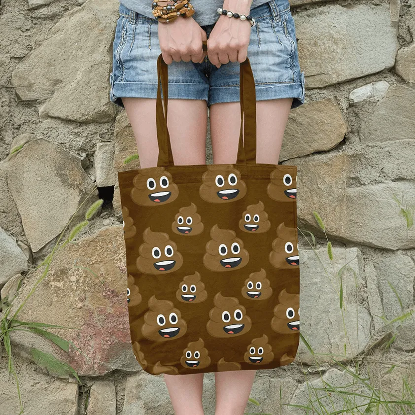 Poop Tote Bags