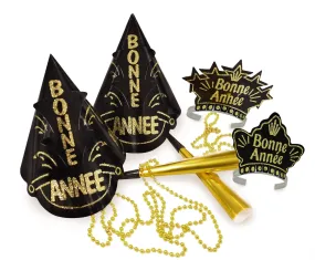 "Bonne Année" Twilight New Year French Party Kit for 10 people