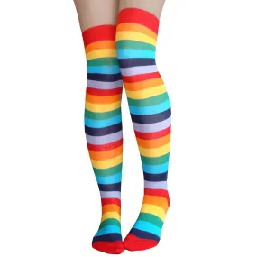 Rainbow Knee High Socks