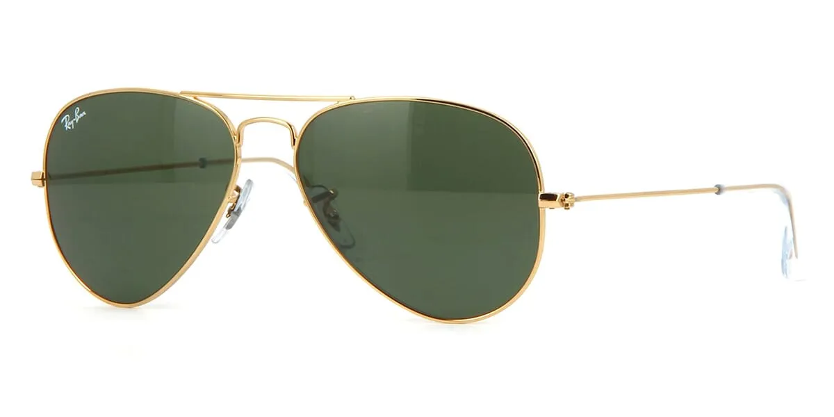 Ray-Ban Aviator RB 3025 W3234 Gold/G15 Green 55mm