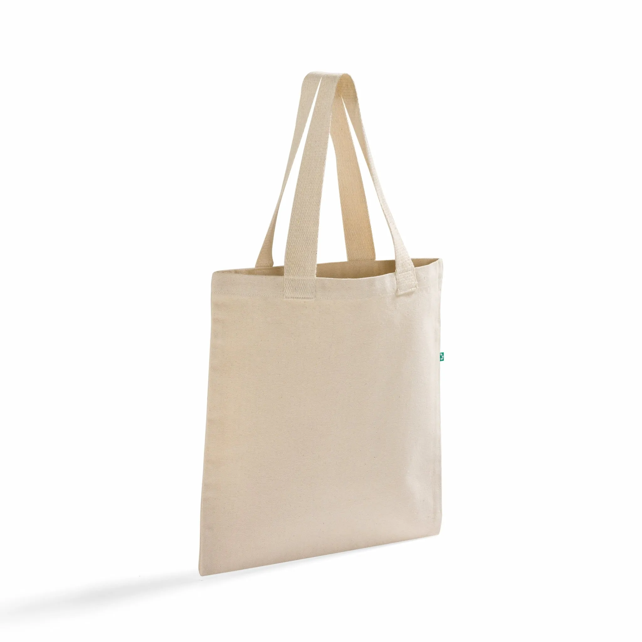 Recycled Canvas Flat Tote Bag / Basic Book Bag - RC869