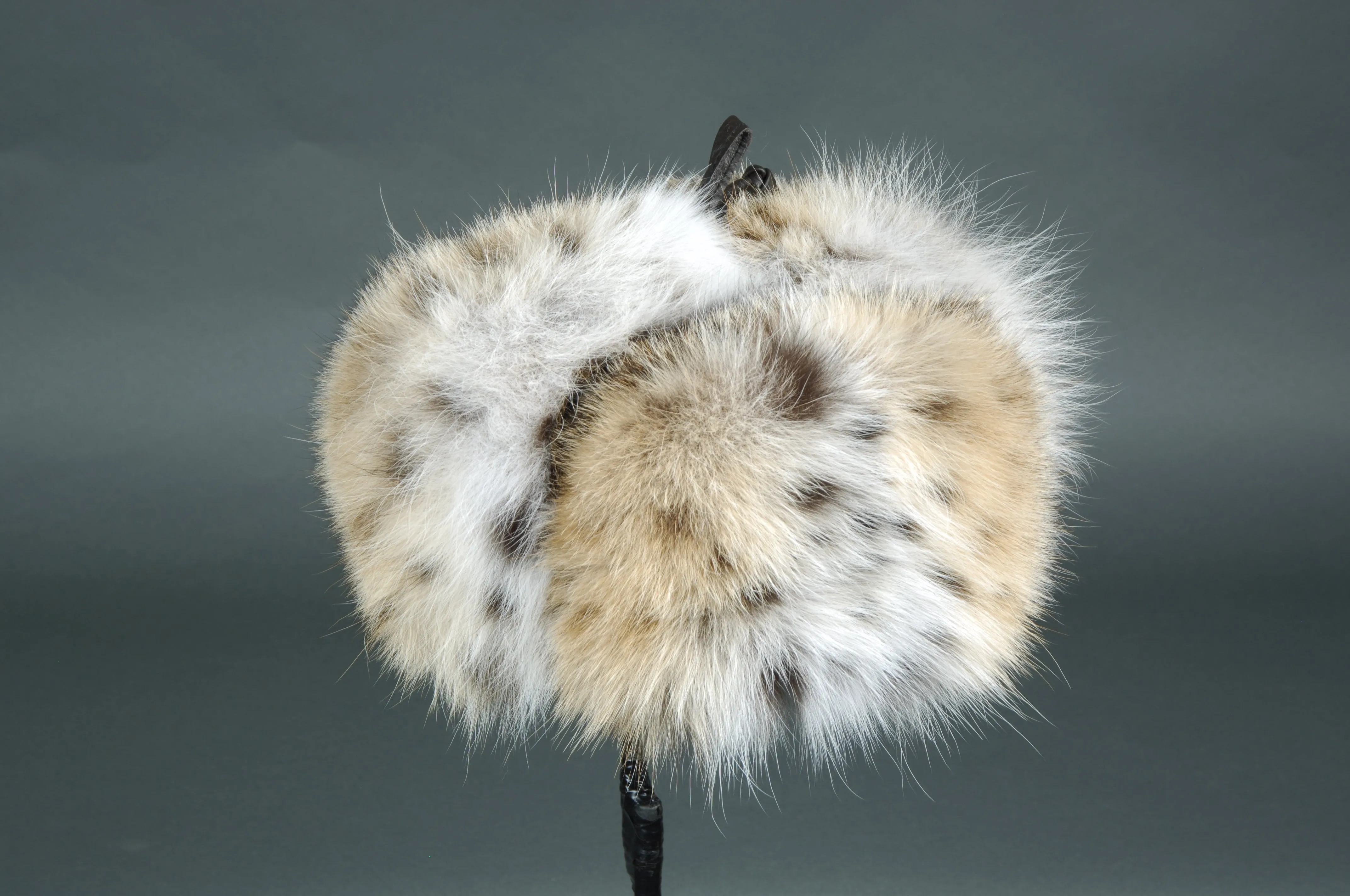 Russian Northern Bobcat Fur Hat