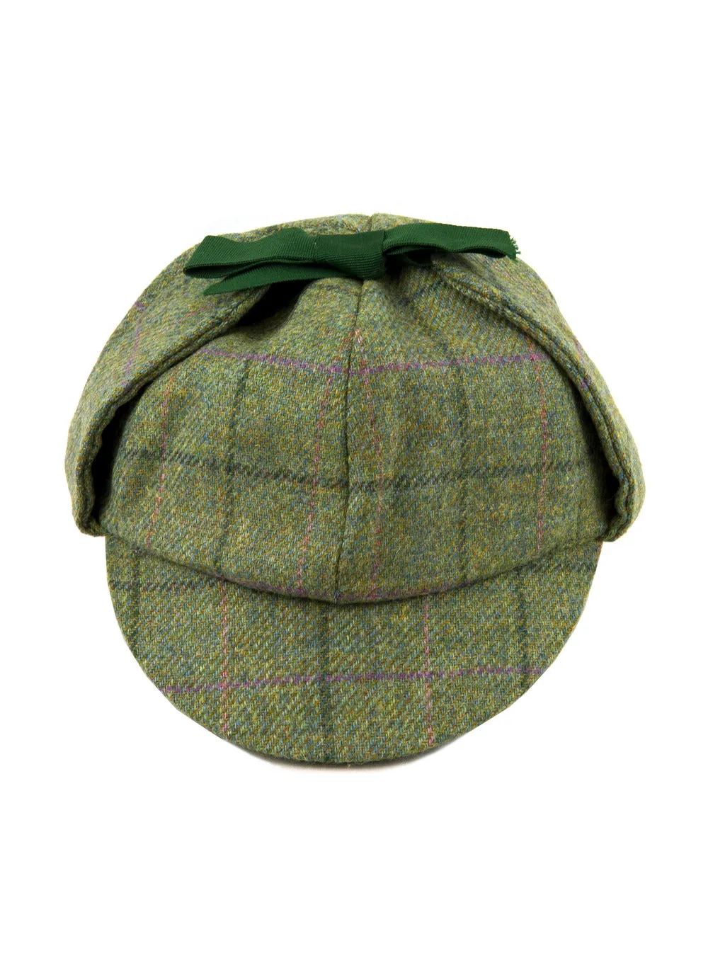 Sherlock British Wool Tweed Deerstalker Hat