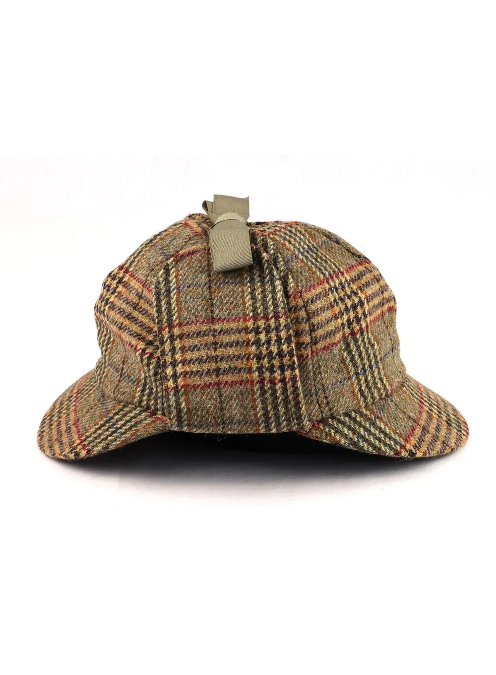 Sherlock British Wool Tweed Deerstalker Hat